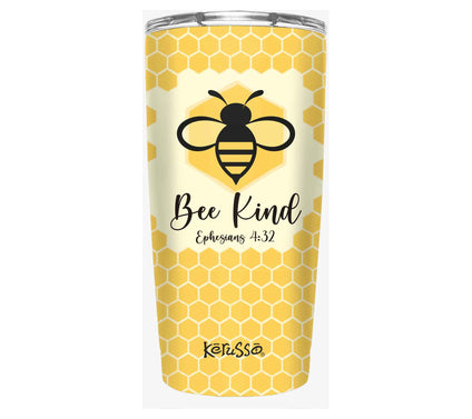Kerusso 20-oz Dual Wall Tumbler - Bee Kind
