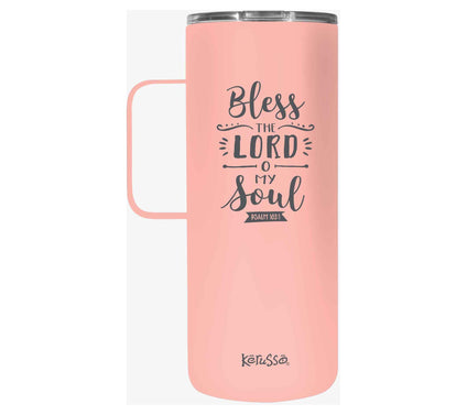 Kerusso 22-oz Dual Wall Mug With Handle - Bless The Lord