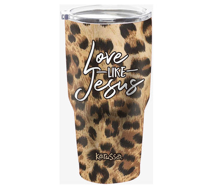Kerusso 30 oz Dual Wall Tumbler - Love Like Jesus