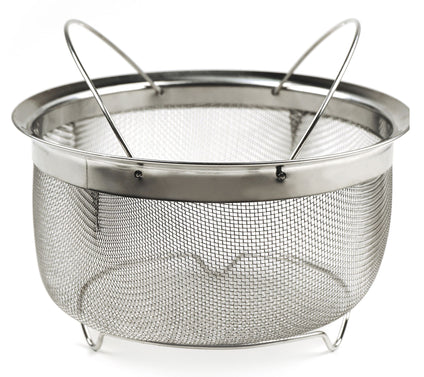 RSVP Endurance 3-Qt Mesh Basket with Folding Hadles