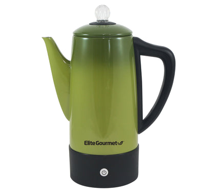 Elite Gourmet Stainless Steel 12-Cup Percolator