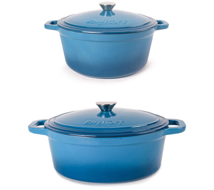 BergHOFF Neo 4pc Cast Iron Covered Dutch Oven Set