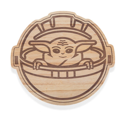 Toscana Mandalorian Grogu Buggy Charcuterie Board