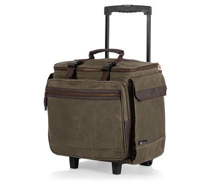 Legacy Somm 12-Bottle Insulated Wine Bag with Rolling Cart