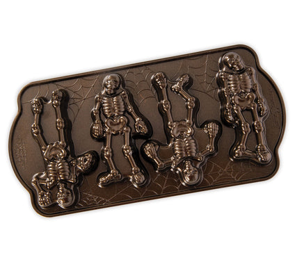 Nordic Ware Spooky Skeleton Cakelet Pan