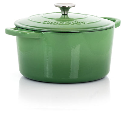 Crock-Pot Artisan 2 Piece 5 Quarts Enameled Cast Iron Oven