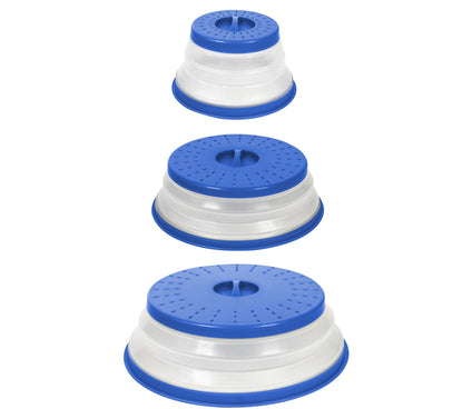 Tovolo Set of 3 Collapsible Microwave Food Covers