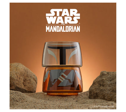 Star Wars Stackable Mandalorian Stackable Glasses - 8 oz