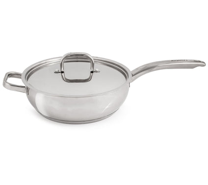 BergHOFF Belly Shape 18/10 SS 9.5" Deep Skillet, 3.2qt.