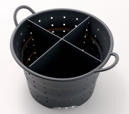 Prepology Silicone Steamer With Removeable Divider