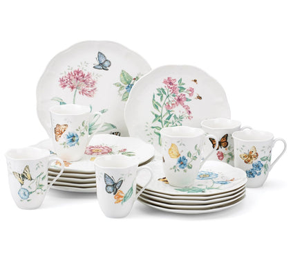 Lenox 18-Piece Butterfly Meadow Dinnerware Set