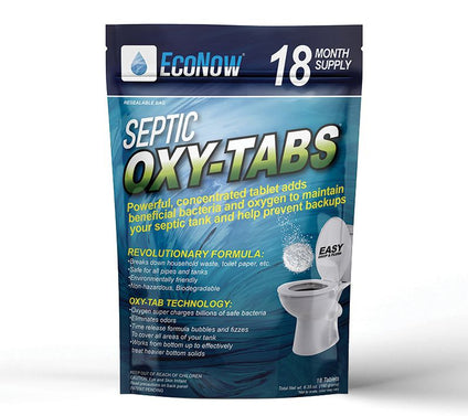 EcoNow 18 Septic Oxy-Tabs Professional Septic Tank Treatment