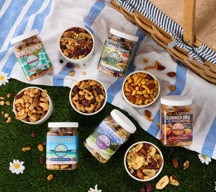 Germack (5) Mini Jars Summer Assortment Nut Mixes