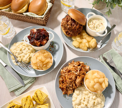 Corky's BBQ 6 Count Microwave Heat & Eat BBQ Dinners