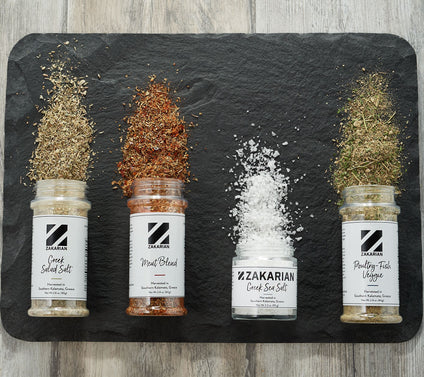 Geoffrey Zakarian Set of (4) Signature Spice and Sea Salt