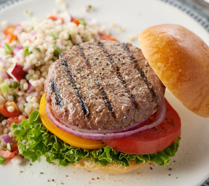 Rastelli's (12) 5-oz Black Angus Triple Blend Beef Burgers