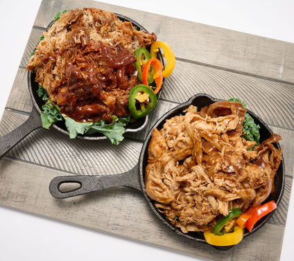 Corky's BBQ 6-lbs of Pulled Pork or Chicken with Original BBQ Sauce