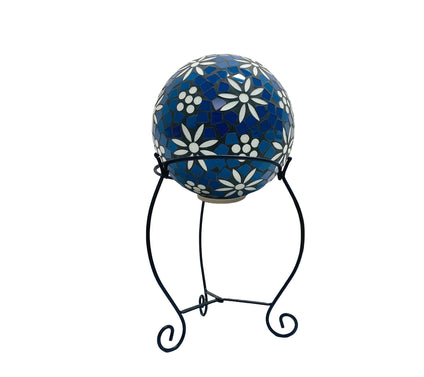 Temp-tations Outdoors Mosaic Gazing Ball With Stand
