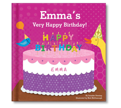 I See Me Pink Very Happy Birthday PersonalizedBoard Book