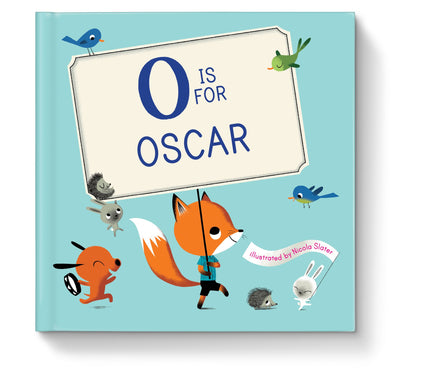 I See Me M is for Me Personalized Blue Storybok