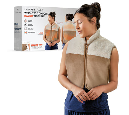 "As Is" Sharper Image Weighted Luxe Heated Vest