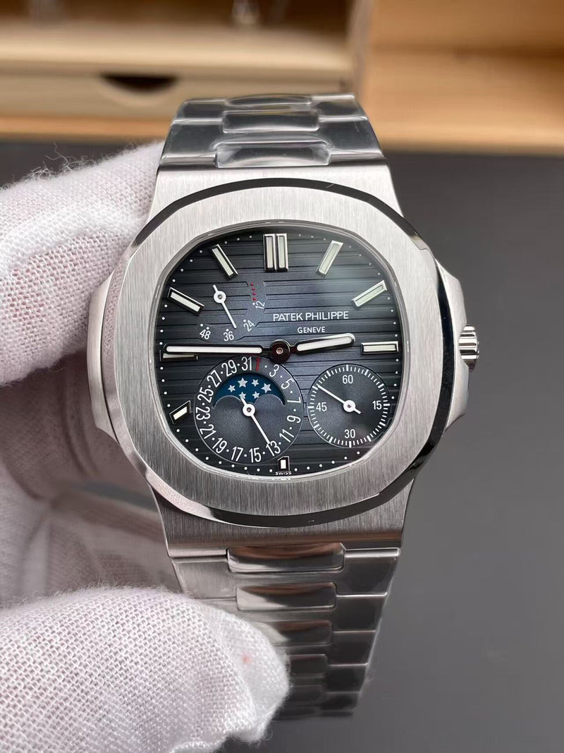 Patek Philippe Nautilus 5712 (Blue Dial) Nautilus Collection 5712/1A-001 — Main view