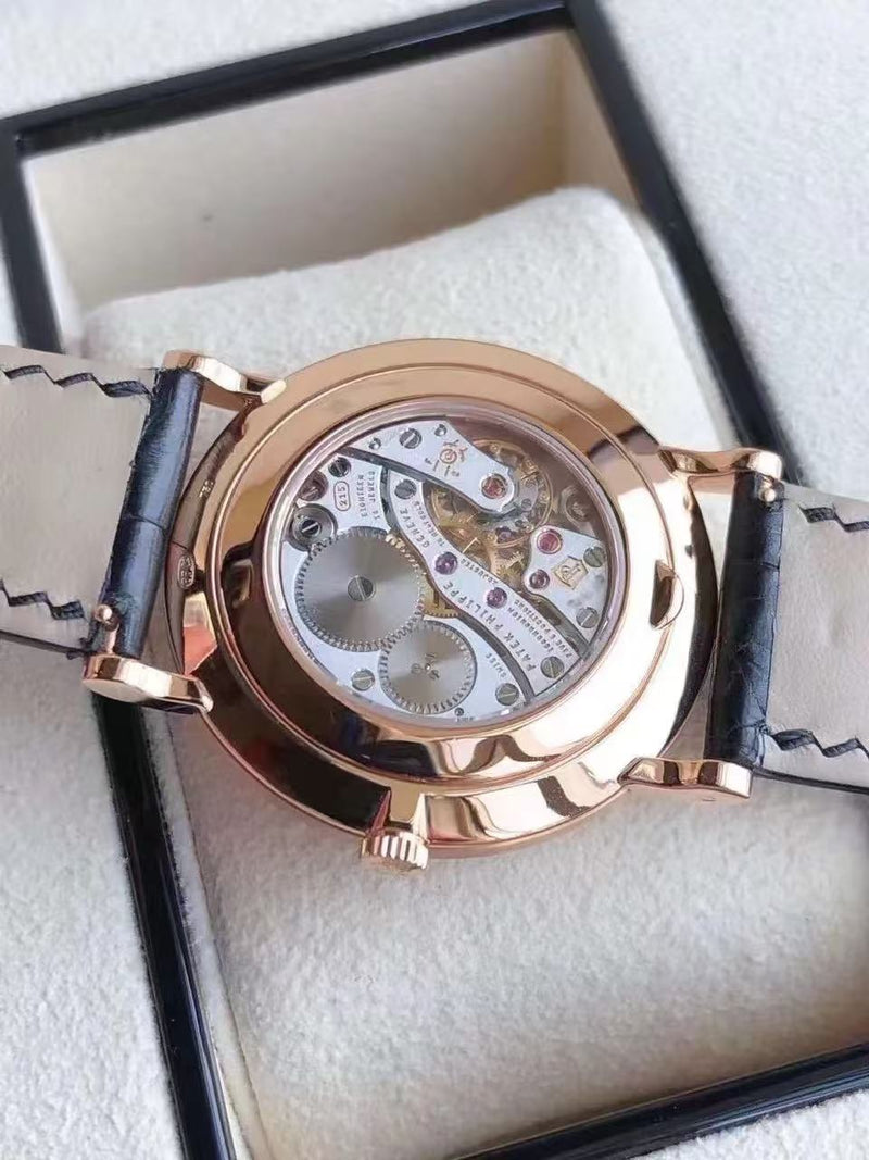 Rose gold watch — View 2