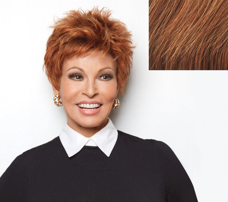 Raquel Welch "Power" Short Spiky Top Wig — View 13