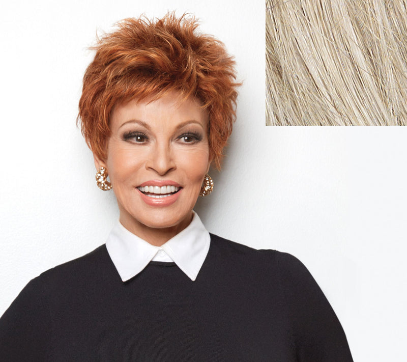 Raquel Welch "Power" Short Spiky Top Wig — View 19