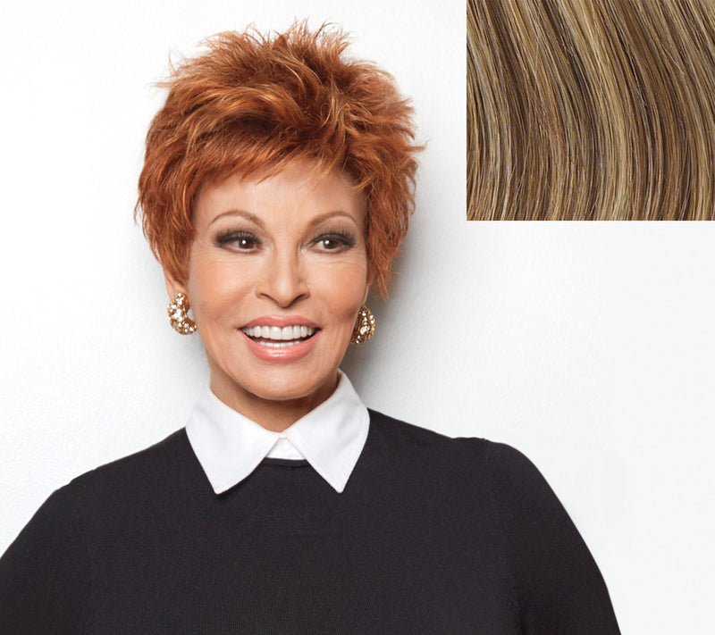 Raquel Welch "Power" Short Spiky Top Wig — View 21