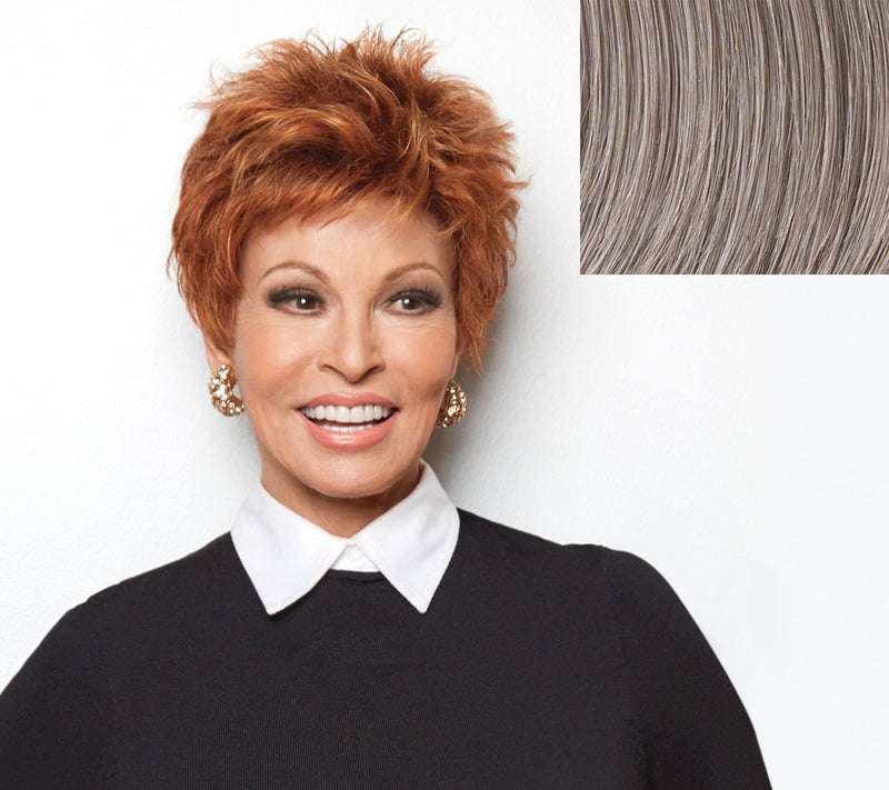 Raquel Welch "Power" Short Spiky Top Wig — View 25
