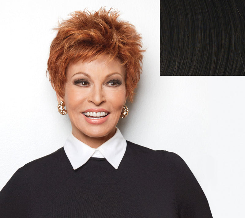 Raquel Welch "Power" Short Spiky Top Wig — View 27