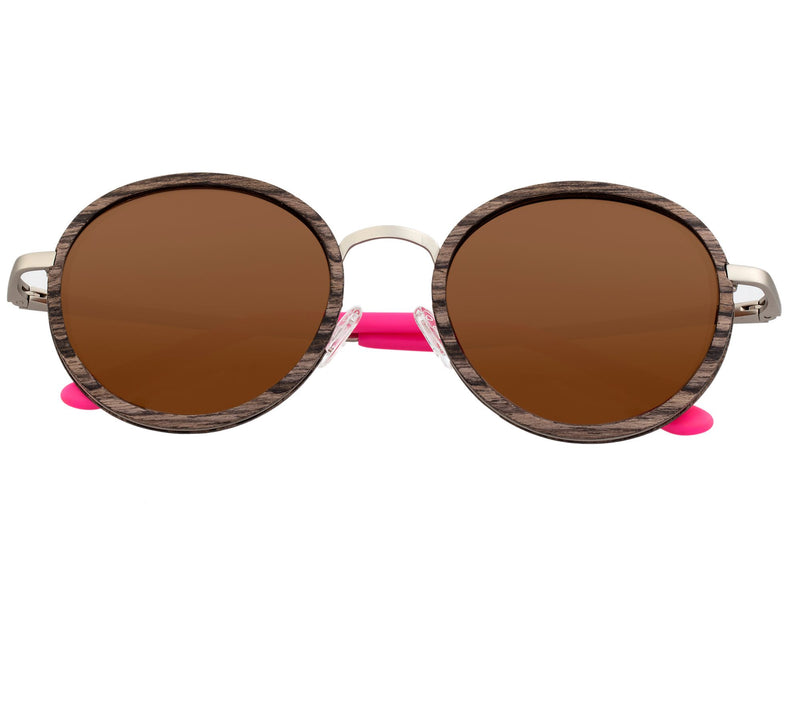 Earth Wood Goods Himara Polarized Sunglasses — View 9