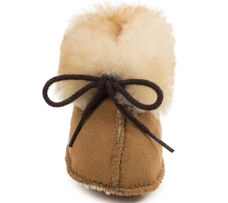 Minnetonka Infant's Genuine Sheepskin Booties — View 7