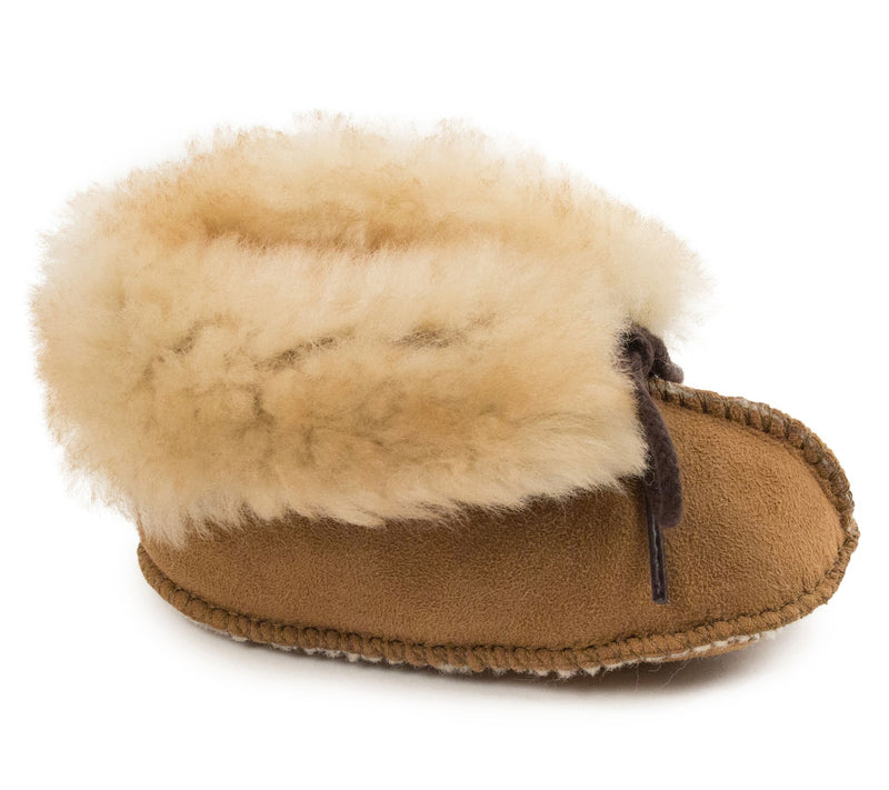 Minnetonka Infant's Genuine Sheepskin Booties — View 6