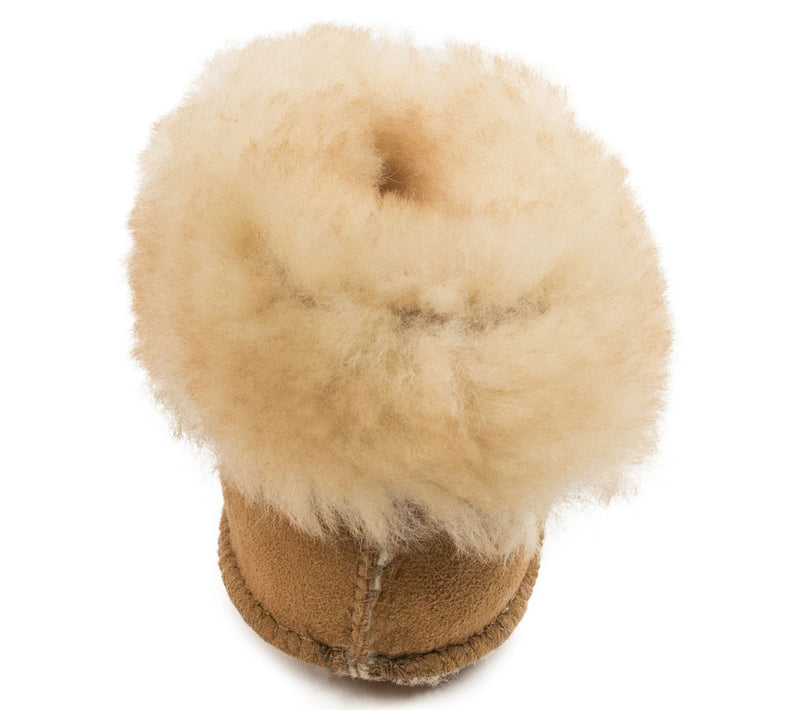 Minnetonka Infant's Genuine Sheepskin Booties — View 8