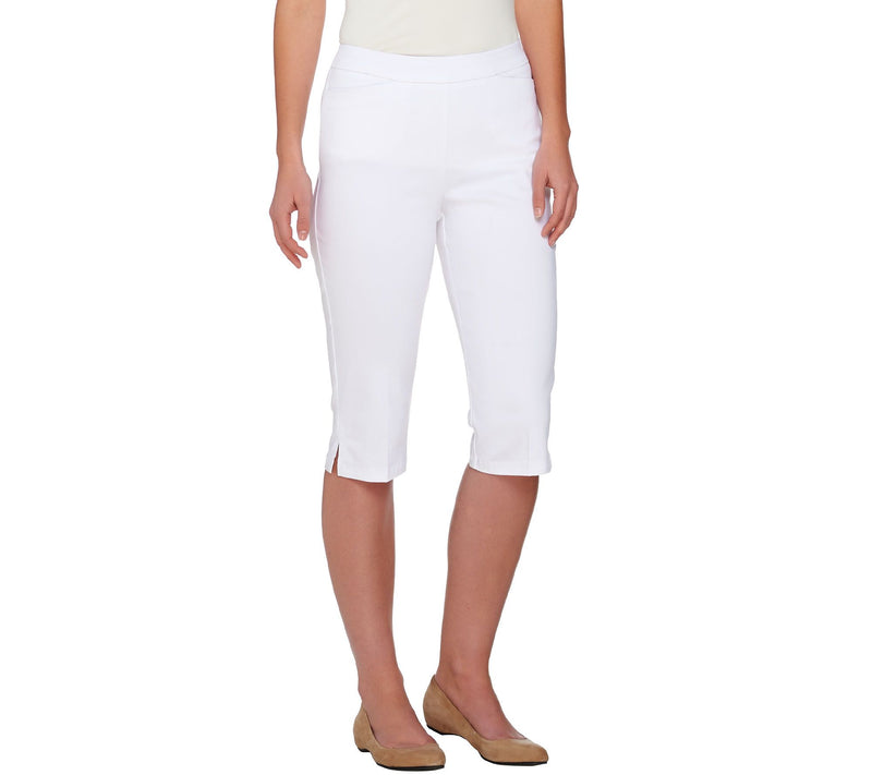 Susan Graver Ultra Stretch Pull-on Pedal Pushers with Pockets — View 21