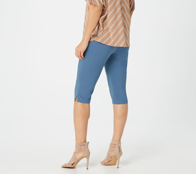 Susan Graver Ultra Stretch Pull-on Pedal Pushers with Pockets — View 25