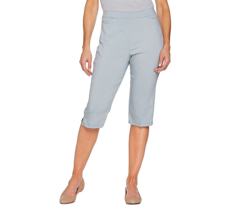 Susan Graver Ultra Stretch Pull-on Pedal Pushers with Pockets — View 17