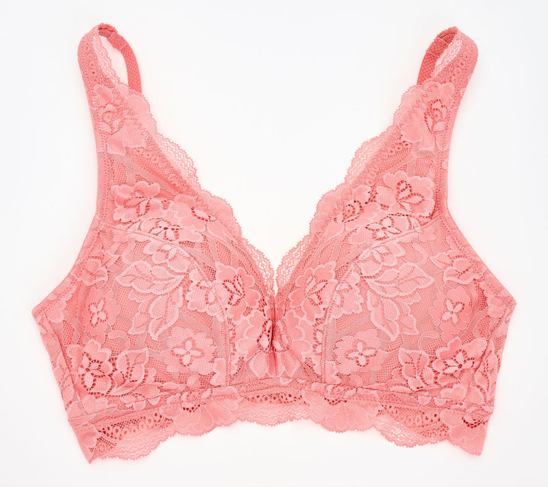 All Worthy Lace Plunge Bralette — View 7