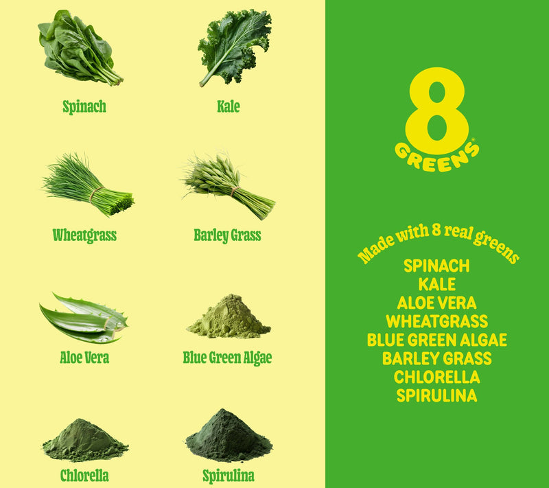8Greens Effervescent Drink Tablets 60-Count — View 3