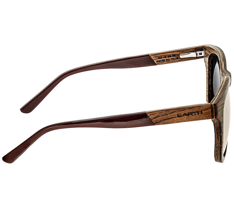 Earth Wood Goods Men's Cove PolarizedSunglasses — View 9