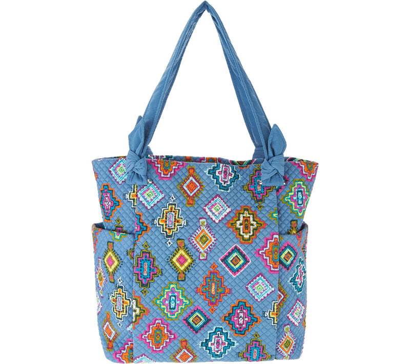 Vera Bradley Signature Print Hadley Shopper Handbag — View 12