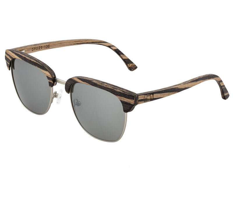 Earth Wood Goods Men's Sassel PolarizedSunglasses — View 3