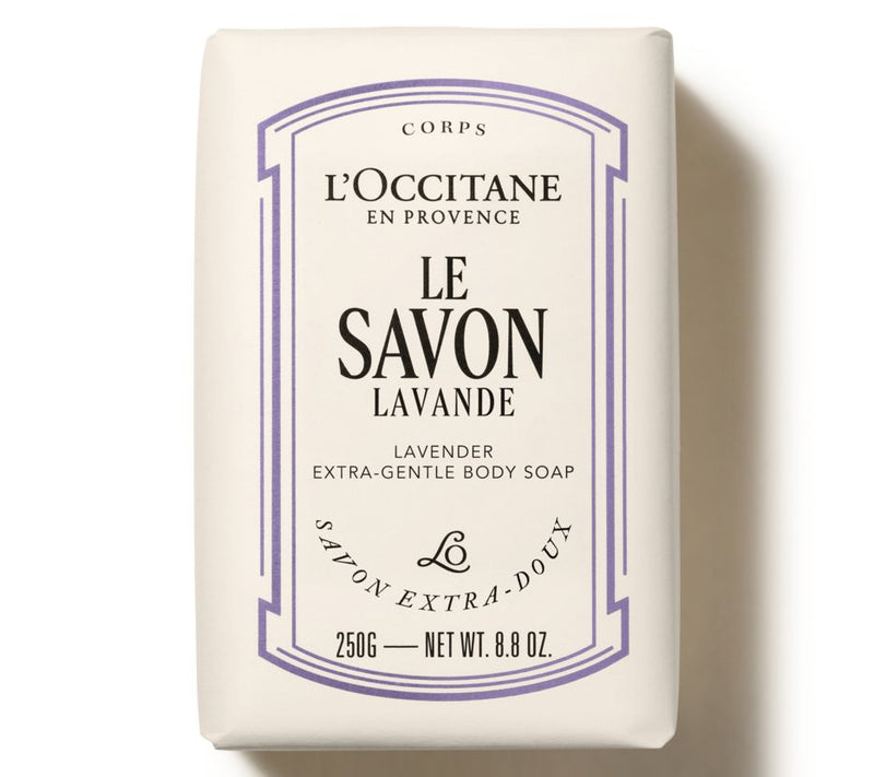 L'Occitane Le Savon Shea Lavendar Extra-Gentle Body Soap — Main view