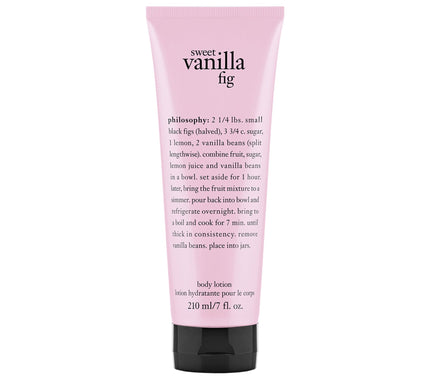 philosophy sweet vanilla fig body lotion 7 oz