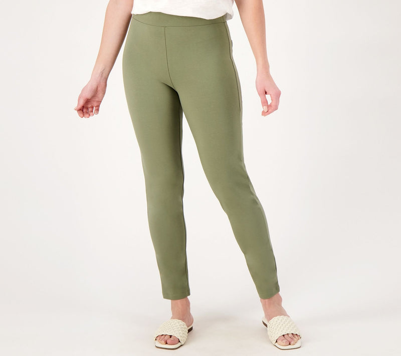 Susan Graver Regular Weekend Premium Stretch Slim-Leg Pants — View 13