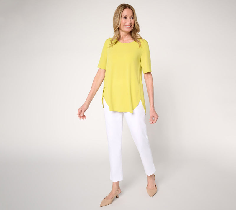 Susan Graver Modern Essentials Liquid Knit Tunic — View 30