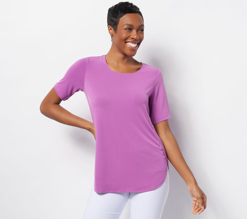 Susan Graver Modern Essentials Liquid Knit Tunic — View 23