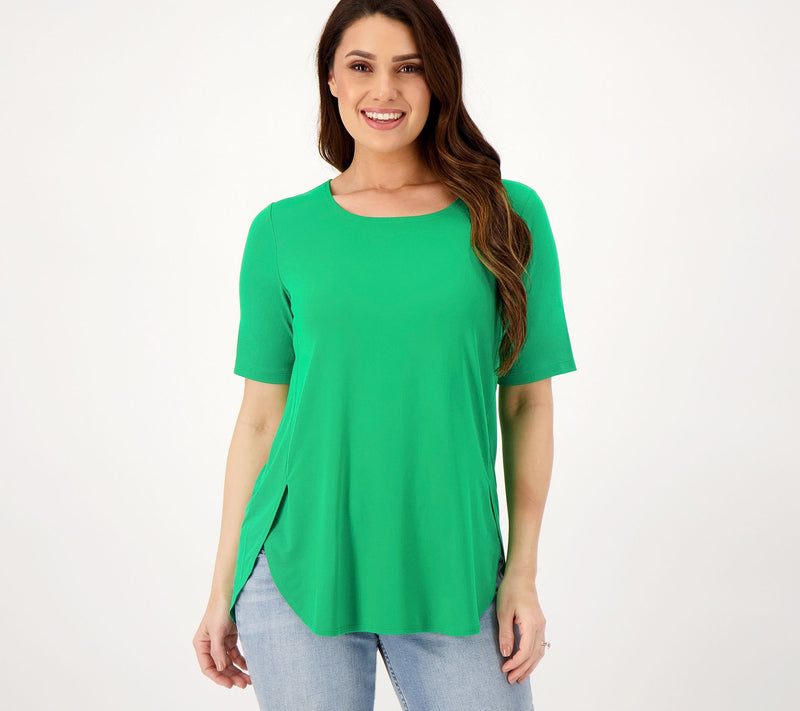 Susan Graver Modern Essentials Liquid Knit Tunic — View 17